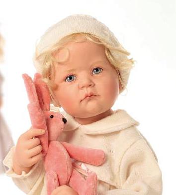 Nele Baby Hildegard Gunzel 2014 Resin Doll  