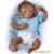 Bobo, baby monkey doll by Linda Murray - view 1