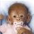 Coco Baby Monkey Doll from Ashton Drake - view 3