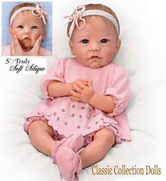 Claire TrueTouch Silicone Baby Doll by Ashton Drake